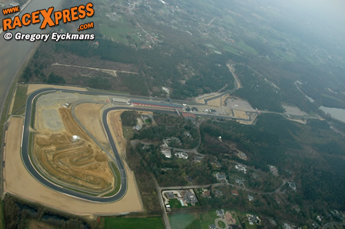 Circuit Zolder vanuit de lucht